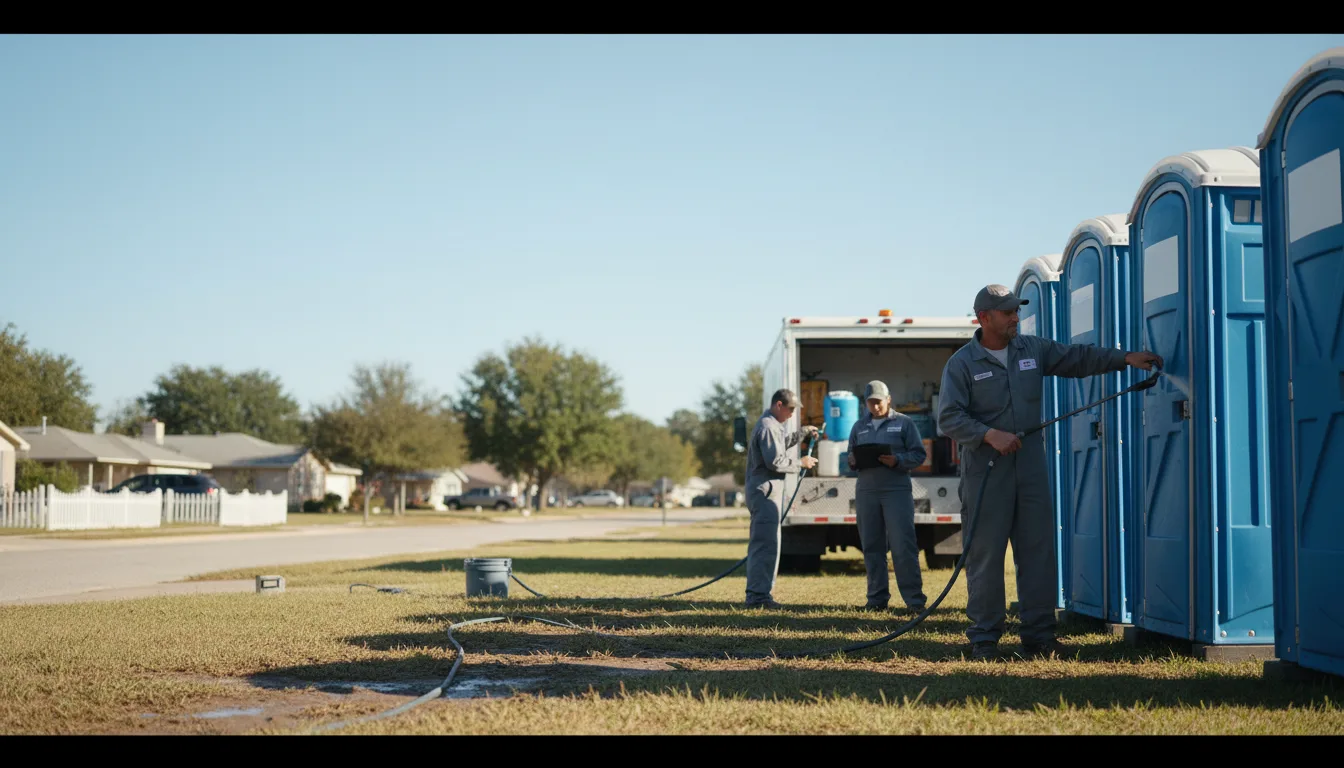 Long-Term Portable Toilet Rental in Orlando, WV near me